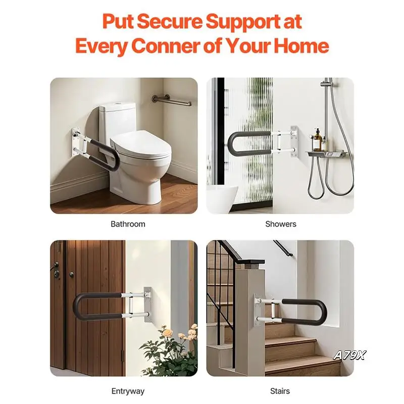 Toilet Safety Rail Toilet Handrails Bathroom Safety Bar Hand For Seniors Elderly Disabled
Toilet Safety Rail Toilet Handrails Bathroom Safety Bar Hand For Seniors Elderly Disabled
