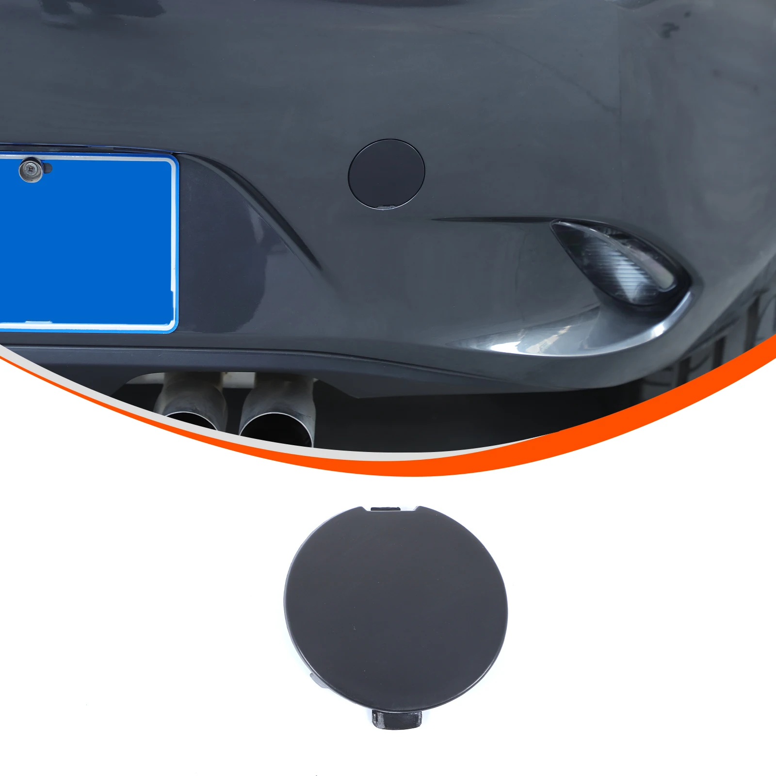 ABS Tow Hitch Rear Bumper Trailer Cover for 2016-2025 Mazda MX-5 Automotive Exterior Accessories
ABS Tow Hitch Rear Bumper Trailer Cover for 2016-2025 Mazda MX-5 Automotive Exterior Accessories