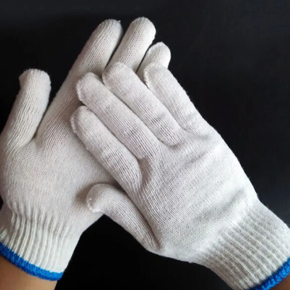 10pcs Cotton Yarn Gloves Durable Safe Wearproof Skid Resistance Labour Protection Construction Machinery Home Workshop
10pcs Cotton Yarn Gloves Durable Safe Wearproof Skid Resistance Labour Protection Construction Machinery Home Workshop