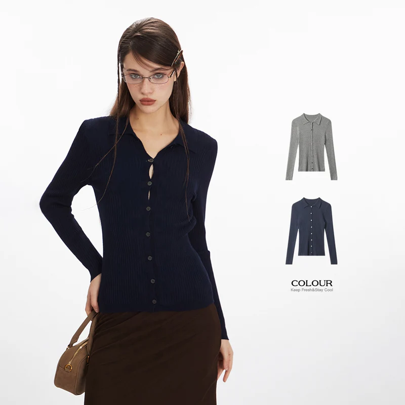 CASUMANL Brand Women's Slim Fit Cropped Long Sleeve Cardigan 2025 New Arrival Single Button Knit Sweater European Style Tops
CASUMANL Brand Women's Slim Fit Cropped Long Sleeve Cardigan 2025 New Arrival Single Button Knit Sweater European Style Tops