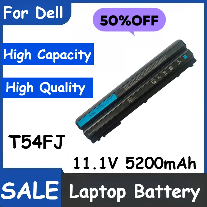 11.1V T54FJ E6420/30 for Dell Latitude E5430 E5520 E5530 E6520 14R 4420 5420 15R 5520 7520 17R 7720 T54F3 Laptop Battery
11.1V T54FJ E6420/30 for Dell Latitude E5430 E5520 E5530 E6520 14R 4420 5420 15R 5520 7520 17R 7720 T54F3 Laptop Battery