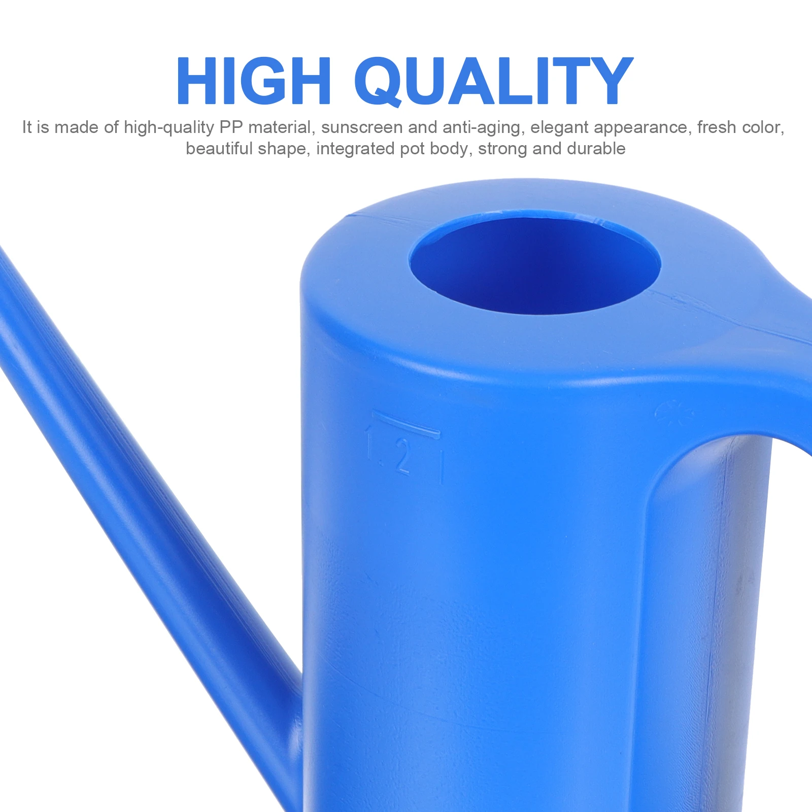 Durable Long Spout Watering Can Large Capacity Plastic Gardening Kettle For Indoor Outdoor Plants Supply Useful 
Durable Long Spout Watering Can Large Capacity Plastic Gardening Kettle For Indoor Outdoor Plants Supply Useful