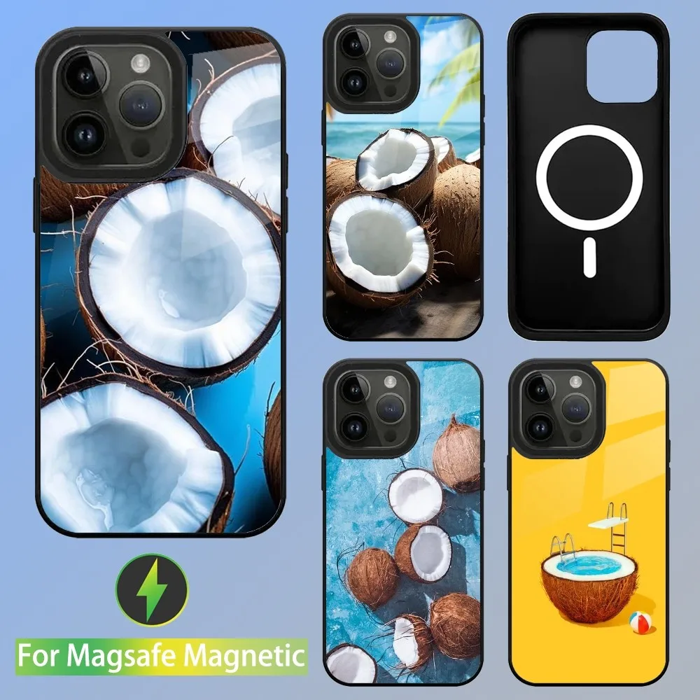 Coconut Fruit Tropical Phone Case For iPhone 15,14,13,12,11,Plus,Pro,Max Mini Magsafe Magnetic Wireless Charging
Coconut Fruit Tropical Phone Case For iPhone 15,14,13,12,11,Plus,Pro,Max Mini Magsafe Magnetic Wireless Charging