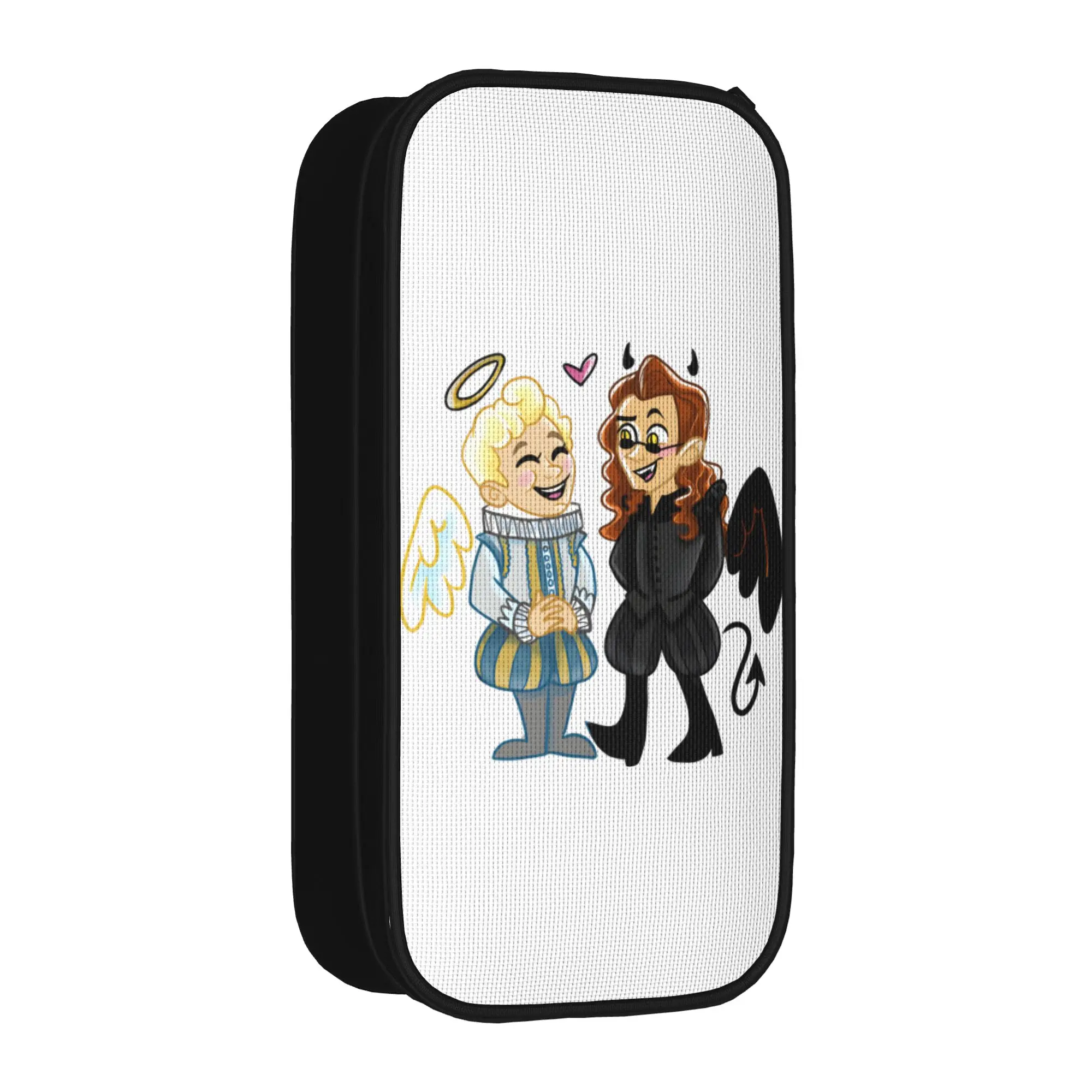 Cute Buck Up Pencil Cases Good Omens Pencilcases Pen for Student Large Storage Bag Students School Zipper Stationery
Cute Buck Up Pencil Cases Good Omens Pencilcases Pen for Student Large Storage Bag Students School Zipper Stationery