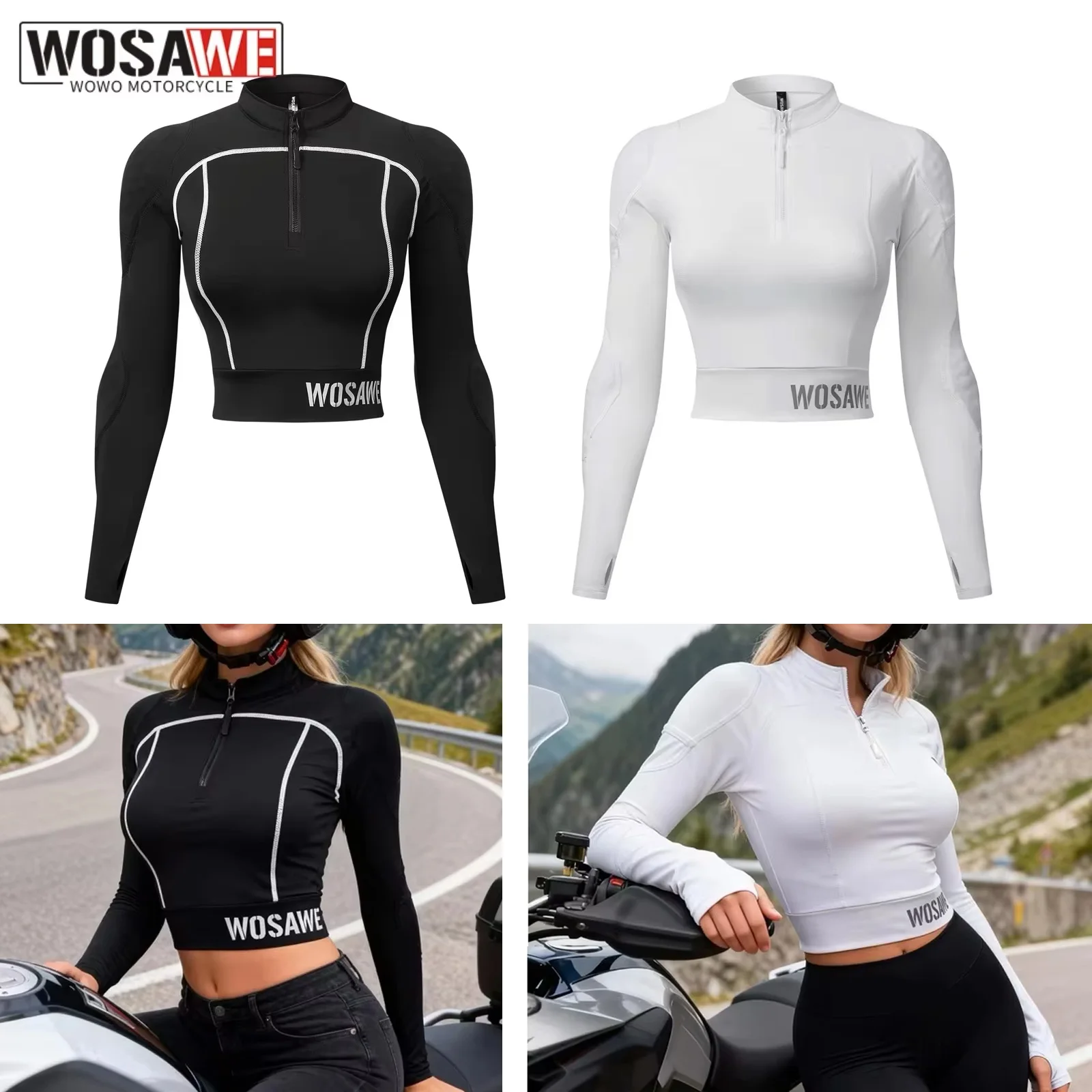 WOSAWE Women Motorcycle Jacket Summer Mesh Breathable Street Riding Jacket Elastic Motorcyclist Clothing Female
WOSAWE Women Motorcycle Jacket Summer Mesh Breathable Street Riding Jacket Elastic Motorcyclist Clothing Female
