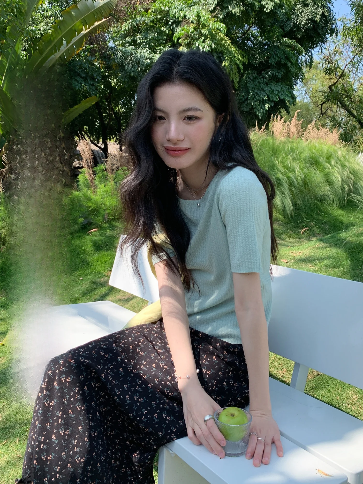 Green Thin round Neck Short Sleeve Knitted Sweater Women's Summer 2026 New Simple Color Versatile Korean Style Top
Green Thin round Neck Short Sleeve Knitted Sweater Women's Summer 2026 New Simple Color Versatile Korean Style Top