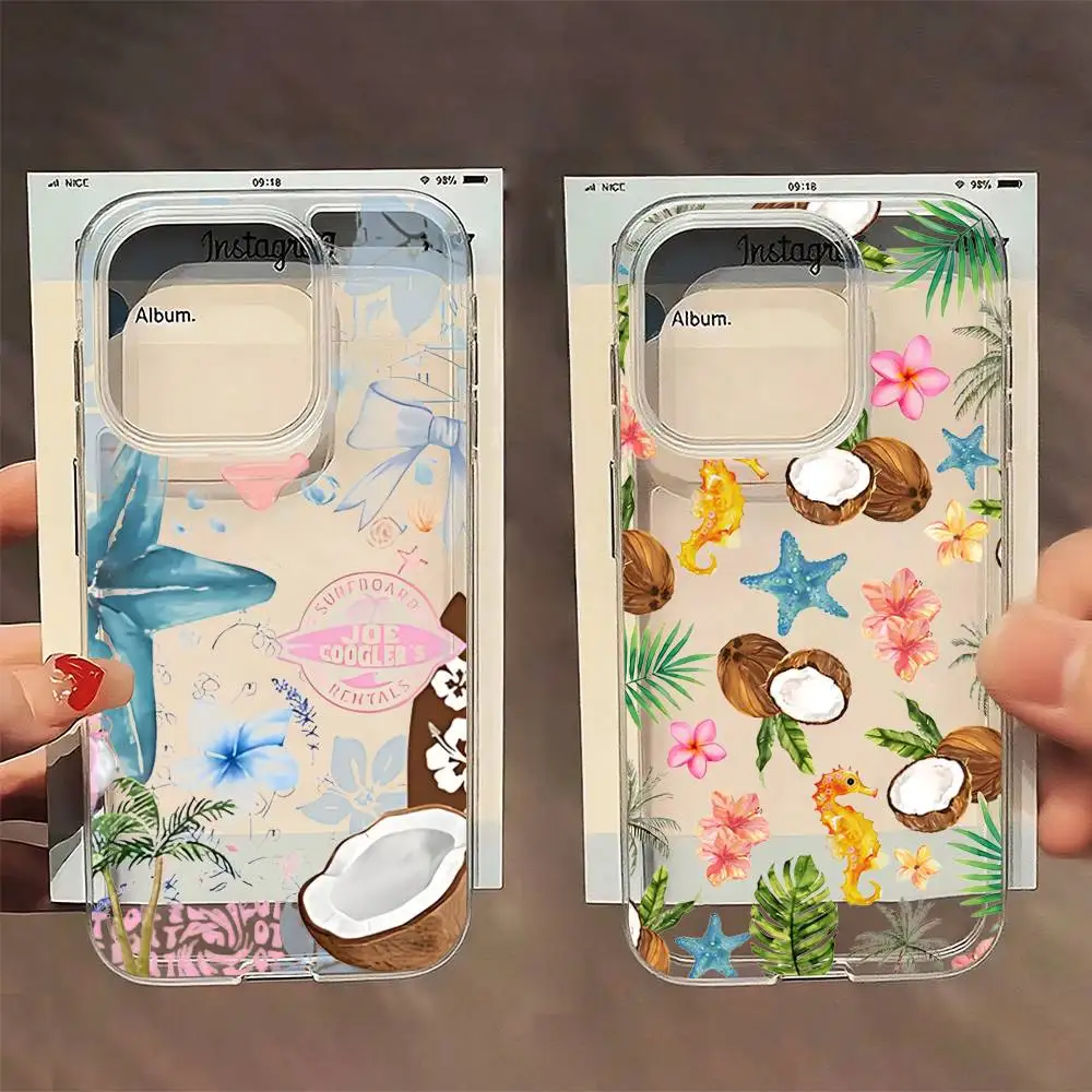 Coconut Tree Leaves Collage Phone Case For iPhone 16,15,14,13,12,11 Pro,Max,Plus,X,XS,XR,SE,Mini Transparent Silicone Soft
Coconut Tree Leaves Collage Phone Case For iPhone 16,15,14,13,12,11 Pro,Max,Plus,X,XS,XR,SE,Mini Transparent Silicone Soft
