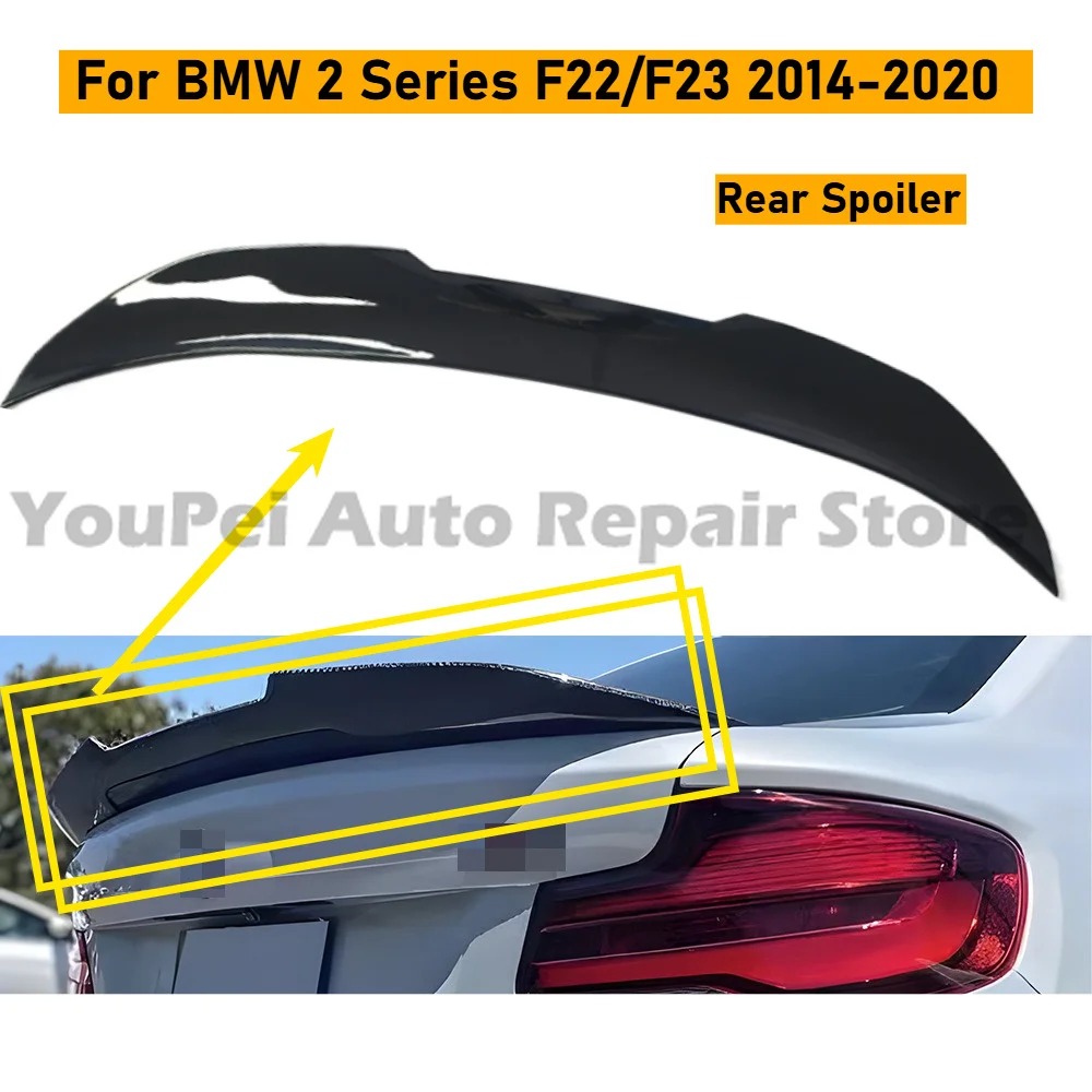 Rear Spoiler for BMW 2 Series F22/F23 2014-2020, perfect fit, reliable to use, stylish and practical.
Rear Spoiler for BMW 2 Series F22/F23 2014-2020, perfect fit, reliable to use, stylish and practical.