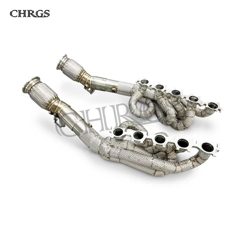 Custom Exhaust Manifold For Lamborghini Huracan LP580/LP610 5.2 l 2014 Stainless Steel Car Exhaust Pipes
Custom Exhaust Manifold For Lamborghini Huracan LP580/LP610 5.2 l 2014 Stainless Steel Car Exhaust Pipes