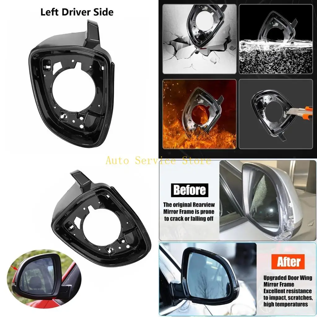 462A 51167327911/51167327812 UV Resistant Exterior Side Mirror Frame Protector Simple Installation for Car F15 F25 F26
462A 51167327911/51167327812 UV Resistant Exterior Side Mirror Frame Protector Simple Installation for Car F15 F25 F26