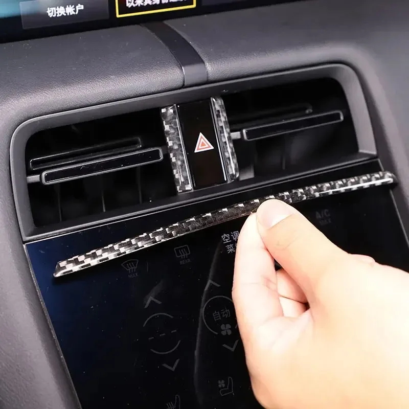 For Porsche Taycan 2019-2024 Soft Carbon Fiber Car Central Control Air Outlet Panel Trim Stickers Interior Car Accessories
For Porsche Taycan 2019-2024 Soft Carbon Fiber Car Central Control Air Outlet Panel Trim Stickers Interior Car Accessories