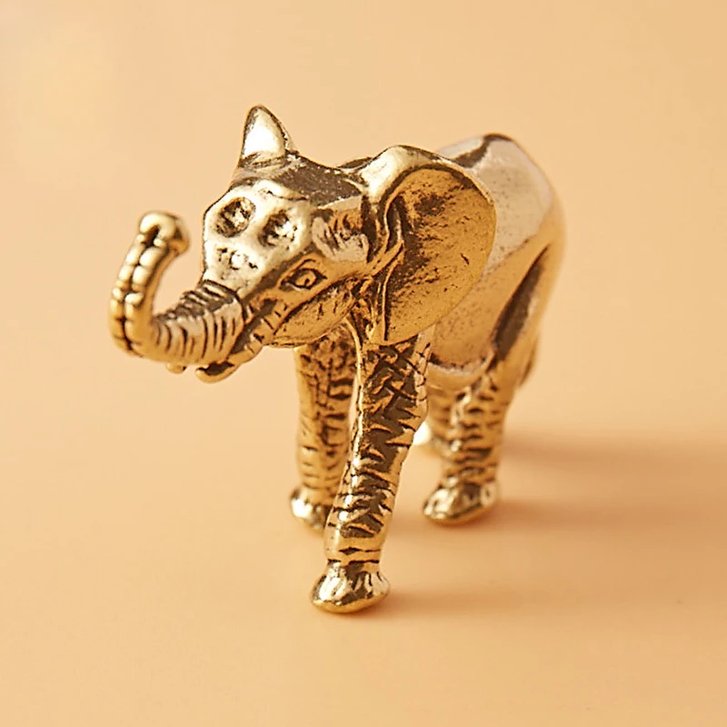 Antique Bronze Minature Elephant Figurines Tea Pet Table Ornament Decorations Solid Copper Animal Crafts Home Decor Living Room
Antique Bronze Minature Elephant Figurines Tea Pet Table Ornament Decorations Solid Copper Animal Crafts Home Decor Living Room