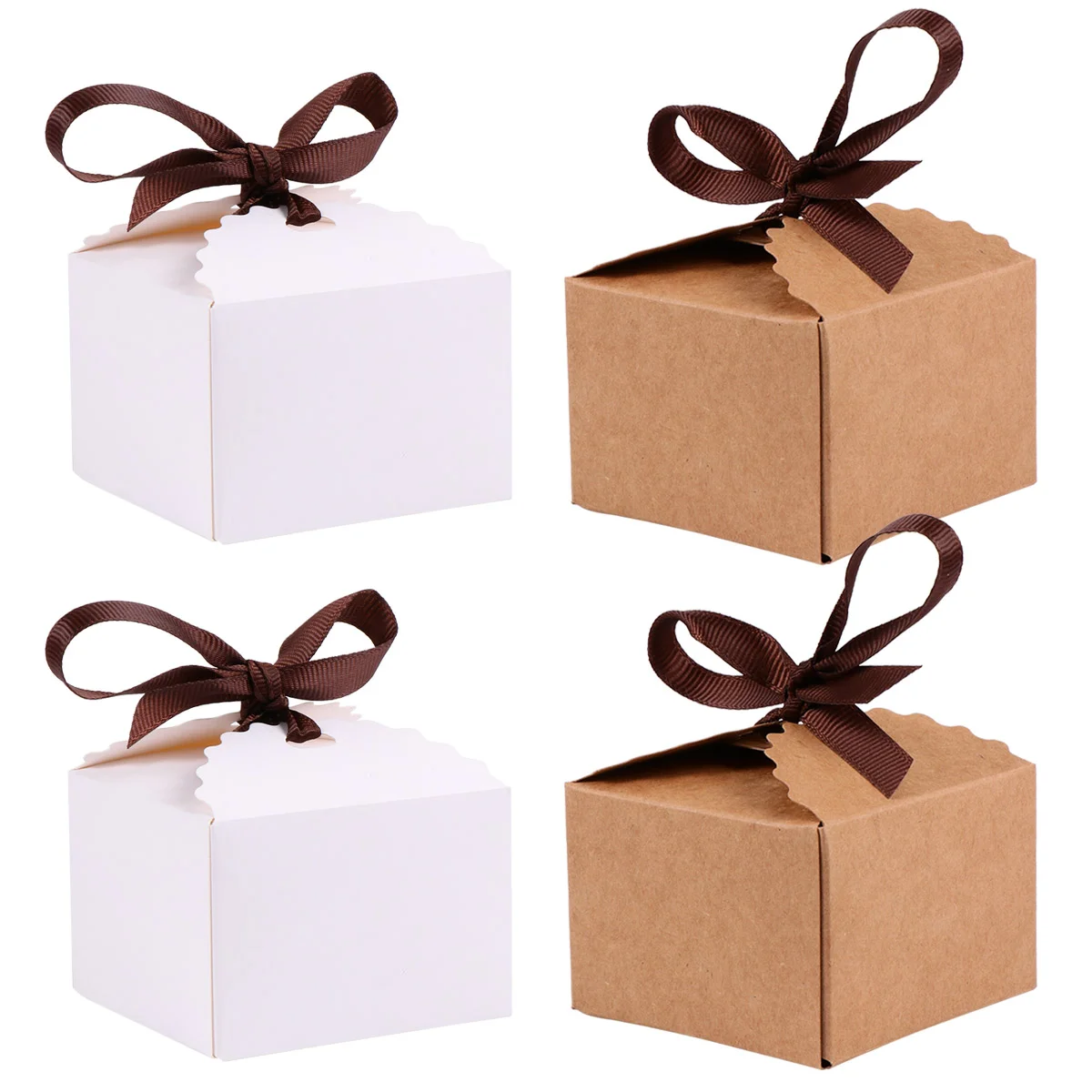 24 Pcs Candy Box Kraft Paper Gift Boxes Ribbon Simple Storage Snack Food Package Wedding Party Birthday Present
24 Pcs Candy Box Kraft Paper Gift Boxes Ribbon Simple Storage Snack Food Package Wedding Party Birthday Present