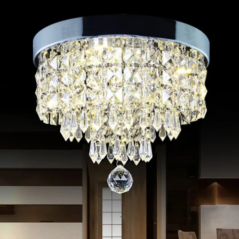 LED Ceiling Lamp Modern Crystal Diamond Cutting Pendant Light Warm Light 15W 20cm for Bedroom Living Room Energy Saving Lighting 
LED Ceiling Lamp Modern Crystal Diamond Cutting Pendant Light Warm Light 15W 20cm for Bedroom Living Room Energy Saving Lighting
