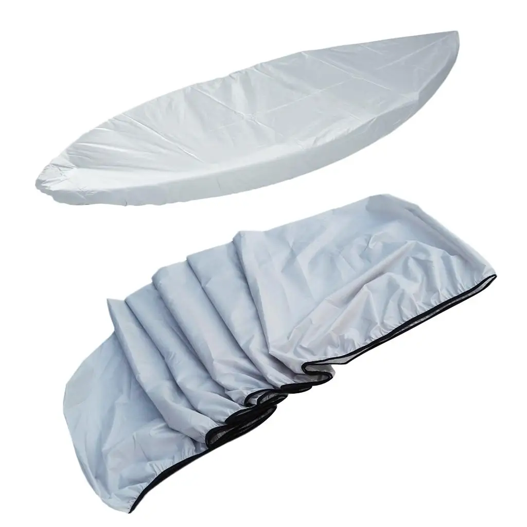Protective Boat Cover Waterproof Marine Dust Shield Tarpaulin for Kayak Canoe Rowing Fishing Storage
Protective Boat Cover Waterproof Marine Dust Shield Tarpaulin for Kayak Canoe Rowing Fishing Storage