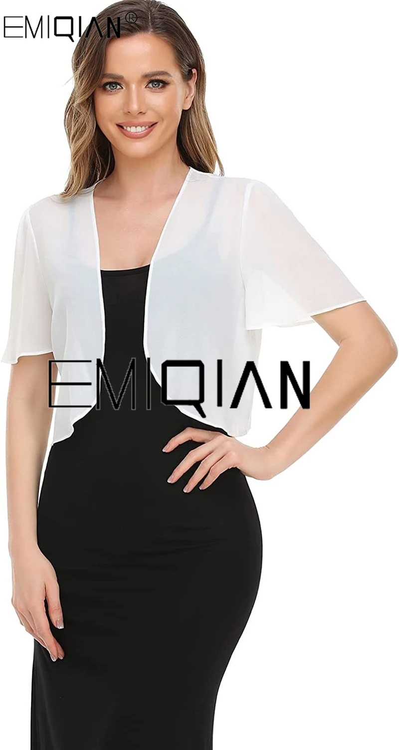 Thin Cropped Tops Bolero Cardigan Women Shrug Jacket Summer Fashion Casual Beach Sunscreen Clothes Solid Short Sleeve Slim Coat
Thin Cropped Tops Bolero Cardigan Women Shrug Jacket Summer Fashion Casual Beach Sunscreen Clothes Solid Short Sleeve Slim Coat