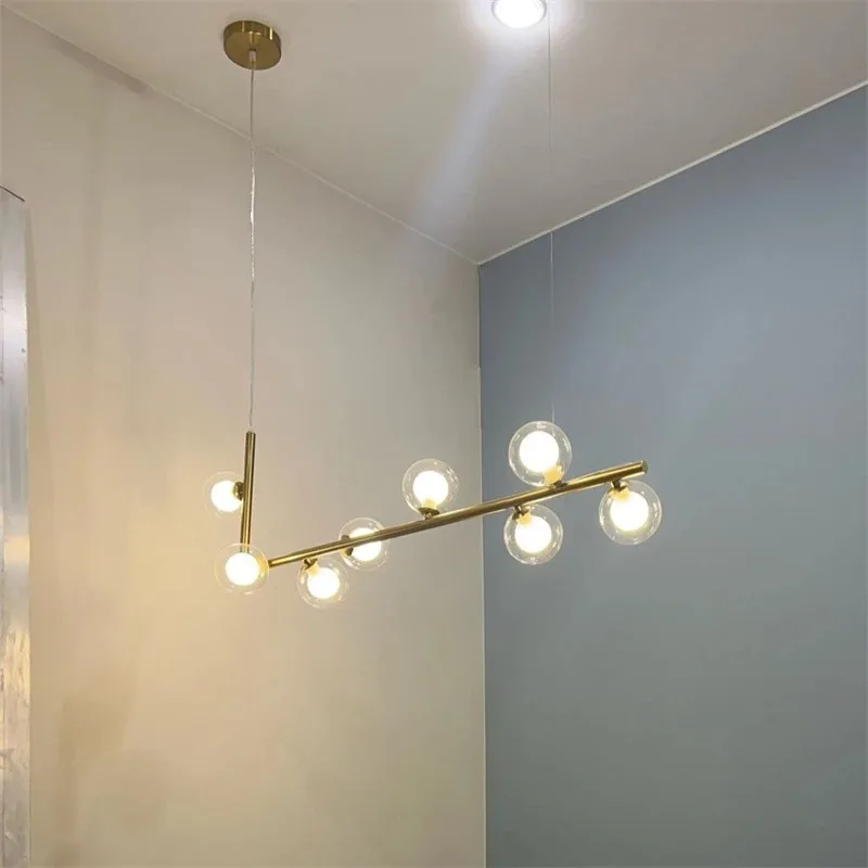 Nordic Restaurant Chandelier Lighting Luxury Magic Bean Front Desk Pendant Lamps Modern Minimalist Bar Dining Room Decor Lamps
Nordic Restaurant Chandelier Lighting Luxury Magic Bean Front Desk Pendant Lamps Modern Minimalist Bar Dining Room Decor Lamps