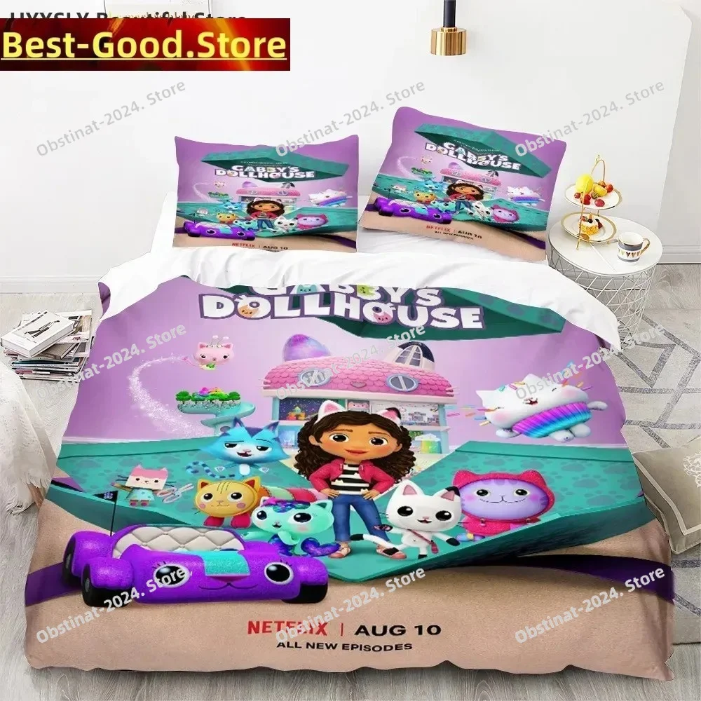 G-Gabby Cartoon Dollhouse Bedding Set Printed Bed Set Duvet Cover Sheet Pillowcase Bed Soft Quilt Cover Full Queen King Size
G-Gabby Cartoon Dollhouse Bedding Set Printed Bed Set Duvet Cover Sheet Pillowcase Bed Soft Quilt Cover Full Queen King Size