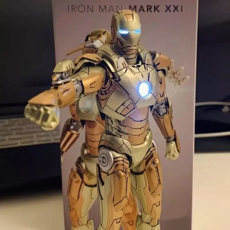 Iron Man Mk Series Action Figure Alloy Construction Light Up Feature Collectible Model Surprise Birthday Gift For Fans
Iron Man Mk Series Action Figure Alloy Construction Light Up Feature Collectible Model Surprise Birthday Gift For Fans