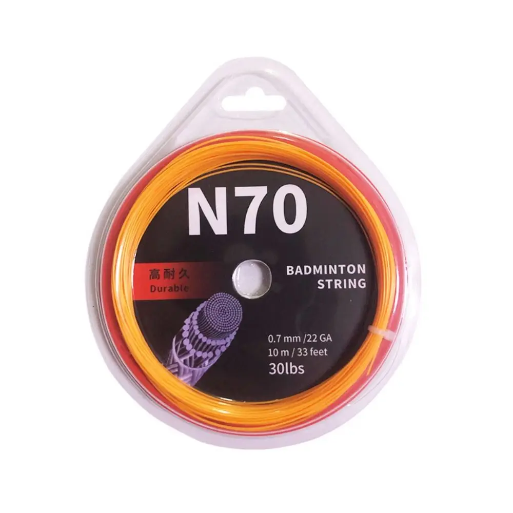 Tool Multicolor Badminton Racket String Dia.0.7mm Training Badminton Racquet Wire High Quality High Elasticity Racquet Stringing
Tool Multicolor Badminton Racket String Dia.0.7mm Training Badminton Racquet Wire High Quality High Elasticity Racquet Stringing