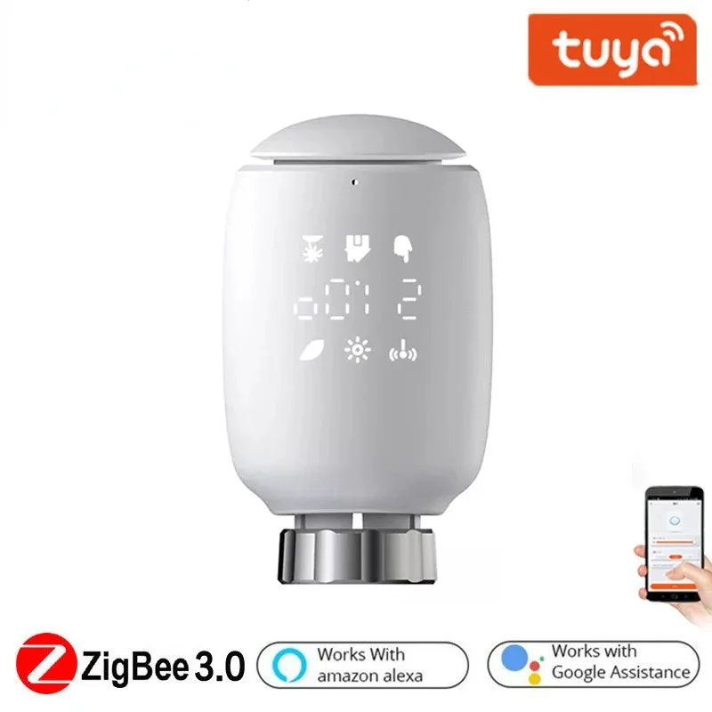 Термостатический клапан радиатора Zigbee3.0, контроллер температуры, умный привод радиатора, поддержка голосового управления, шлюз
Термостатический клапан радиатора Zigbee3.0, контроллер температуры, умный привод радиатора, поддержка голосового управления, шлюз