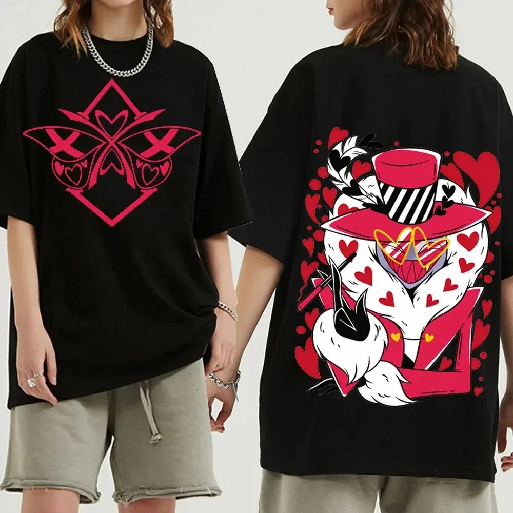 Hazbin Hotel Graphic Print Design T-shirt Man Woman Harajuku Y2k Short Sleeves Classic Oversized High-end Luxury Product Unisex
Hazbin Hotel Graphic Print Design T-shirt Man Woman Harajuku Y2k Short Sleeves Classic Oversized High-end Luxury Product Unisex