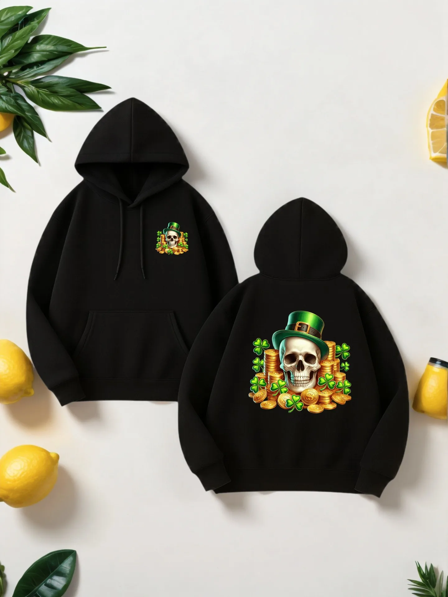 Graphic Hoodie Men, Skull Print Casual Pullover Hoodie for Men, Soft Fabric, For Everyday Wear
Graphic Hoodie Men, Skull Print Casual Pullover Hoodie for Men, Soft Fabric, For Everyday Wear