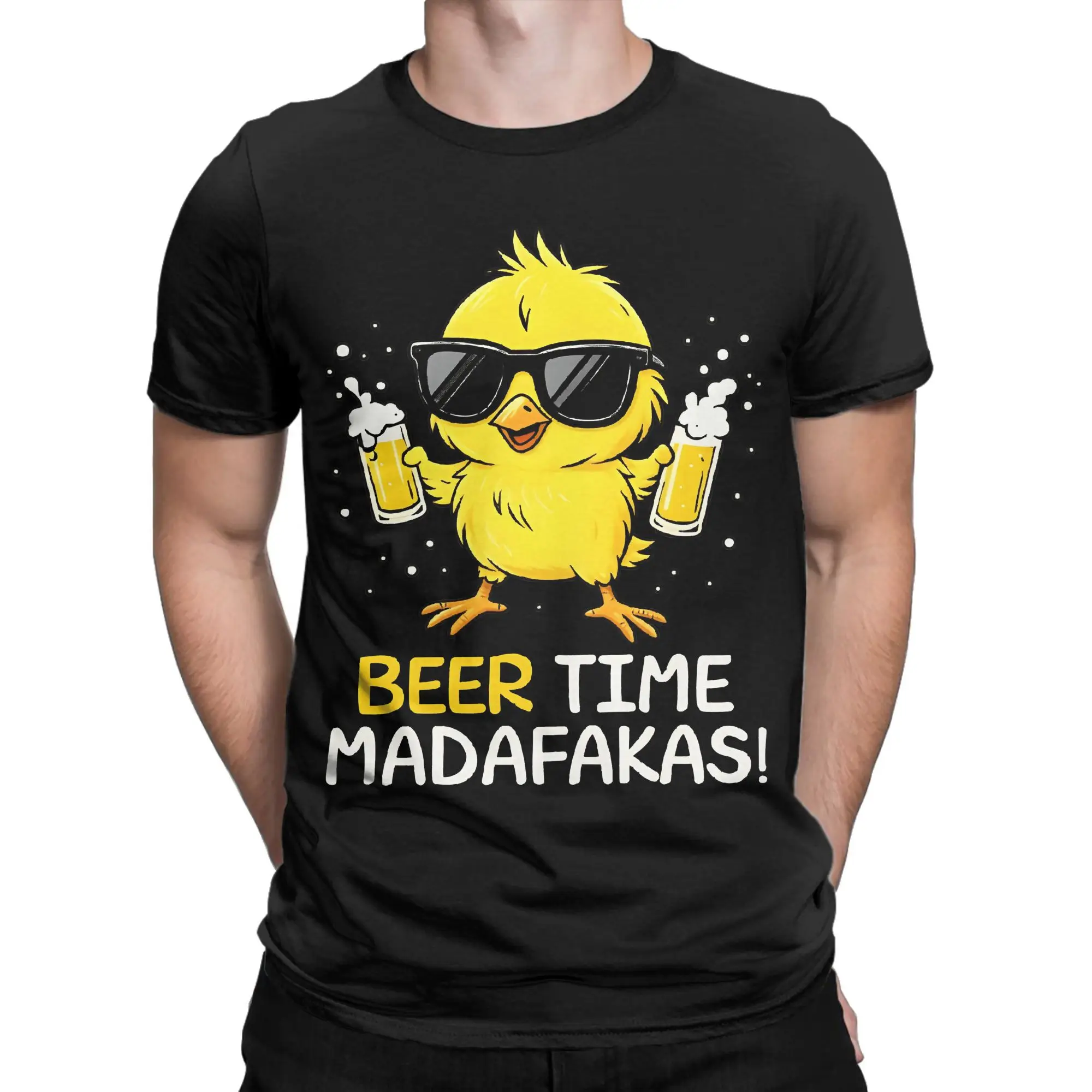 Novelty Beer Time Madafakas T-Shirts Men Round Neck Cotton T Shirts Short Sleeve Tees Plus Size Clothing
Novelty Beer Time Madafakas T-Shirts Men Round Neck Cotton T Shirts Short Sleeve Tees Plus Size Clothing