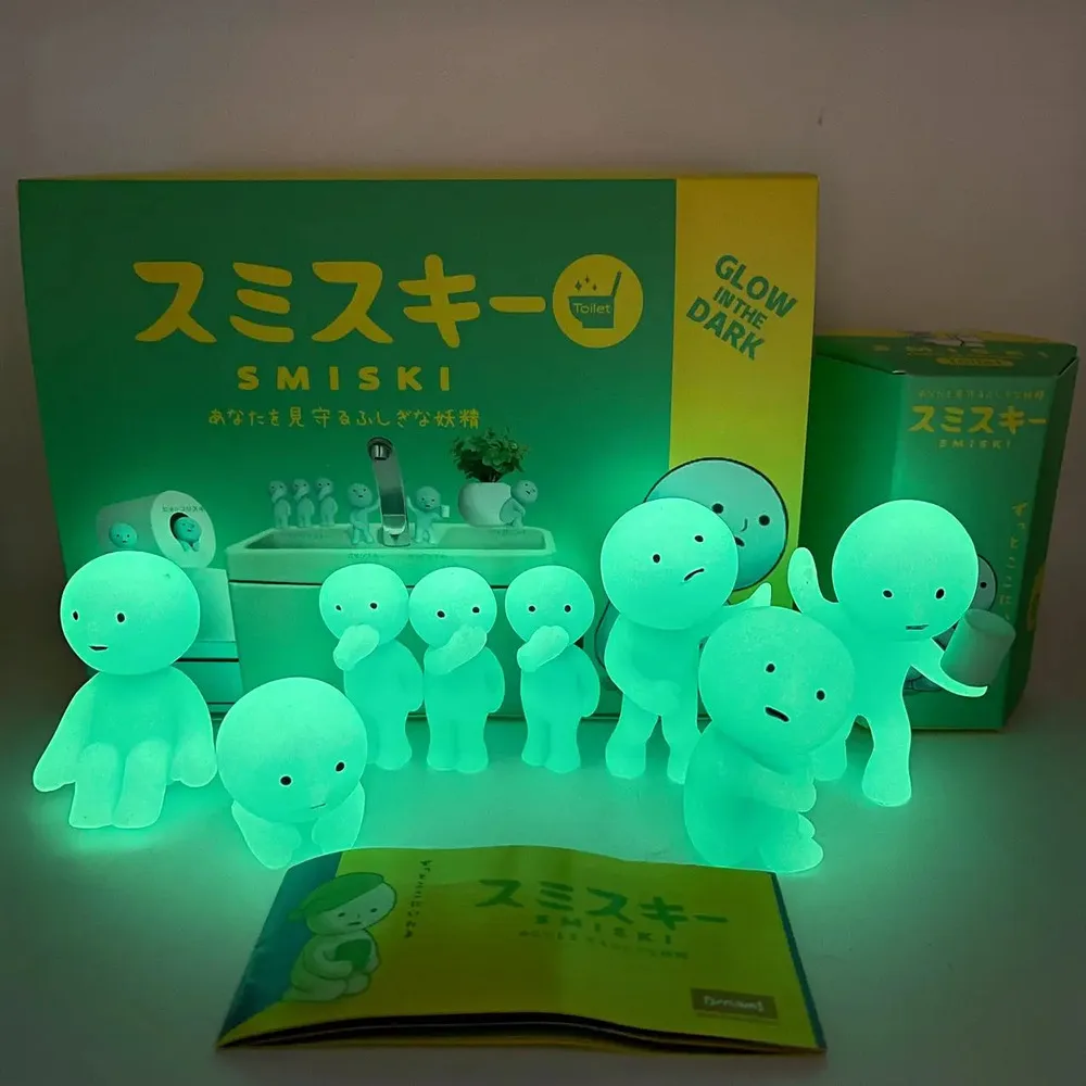 SMISKI Blind Box Toilet Series Glow in The Dark Noctilucent Blue Mystery Action Figure Doll Collectible Toy Gift for Kids Fans
SMISKI Blind Box Toilet Series Glow in The Dark Noctilucent Blue Mystery Action Figure Doll Collectible Toy Gift for Kids Fans