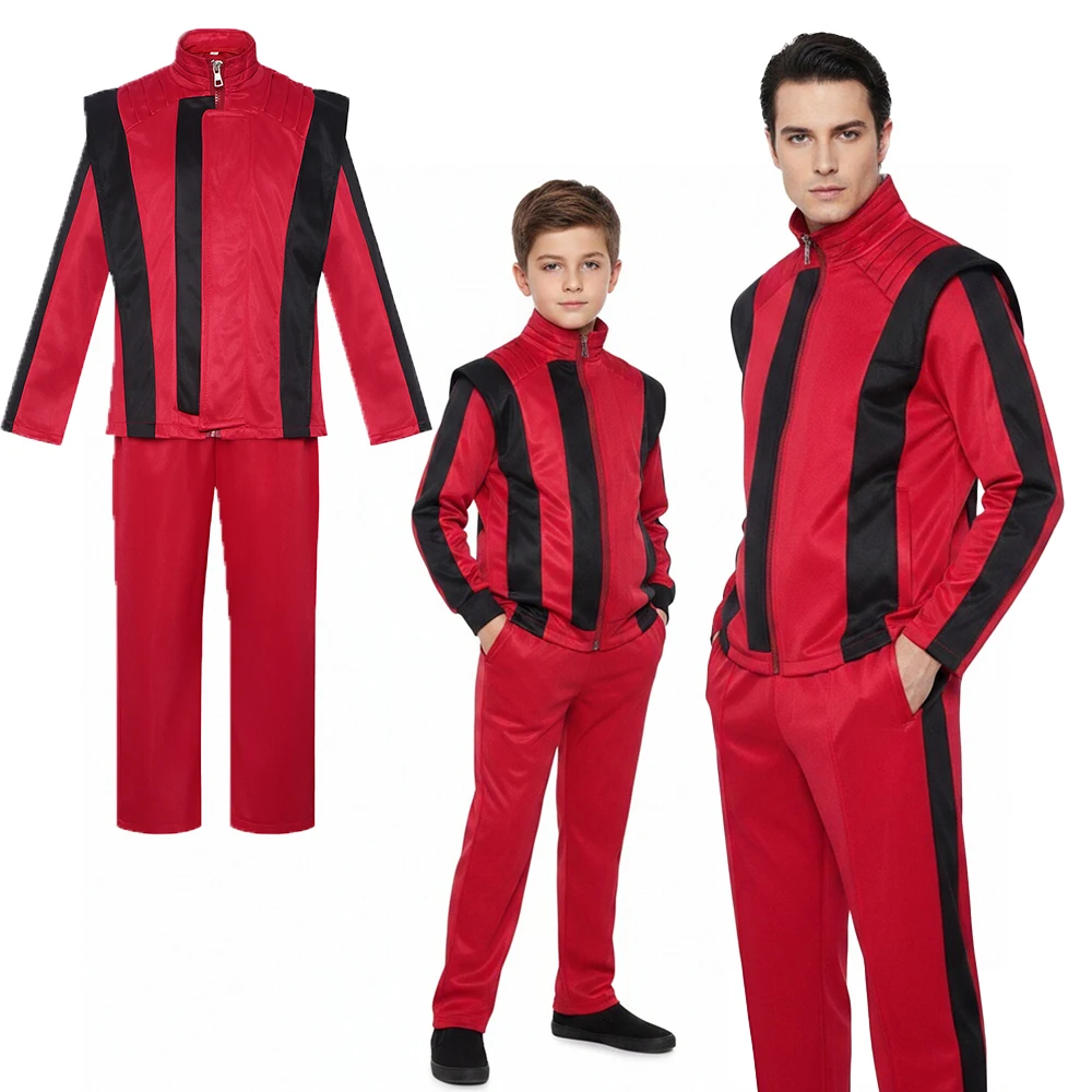 Men's Michael Jackson Cosplay Jackets Set Street Dance Super Star Cosplay Tracksuit Retro 80S New Stage Show Wear Halloween Suit
Men's Michael Jackson Cosplay Jackets Set Street Dance Super Star Cosplay Tracksuit Retro 80S New Stage Show Wear Halloween Suit