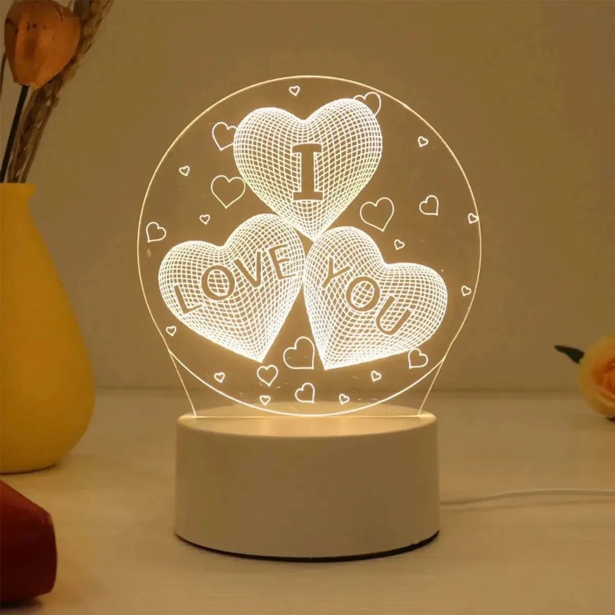 1pc Night Light Creative Acrylic Bedroom Bedside LED Table Lamp Holiday Event Gift System Gifts Studio ghibili decor Dad Space
1pc Night Light Creative Acrylic Bedroom Bedside LED Table Lamp Holiday Event Gift System Gifts Studio ghibili decor Dad Space