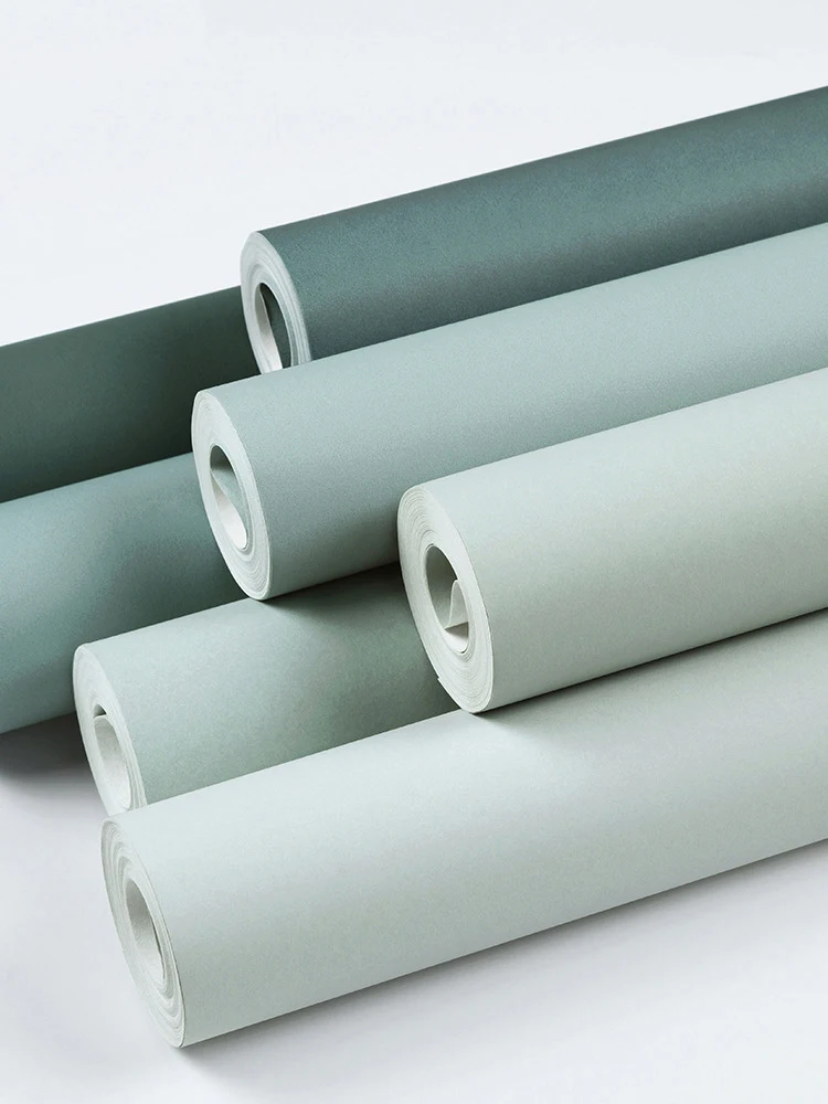 Modern Bedroom Living Room Wallpaper Roll Green Series Solid Color Non Woven Wallpaper for Walls Home Decor Mural
Modern Bedroom Living Room Wallpaper Roll Green Series Solid Color Non Woven Wallpaper for Walls Home Decor Mural
