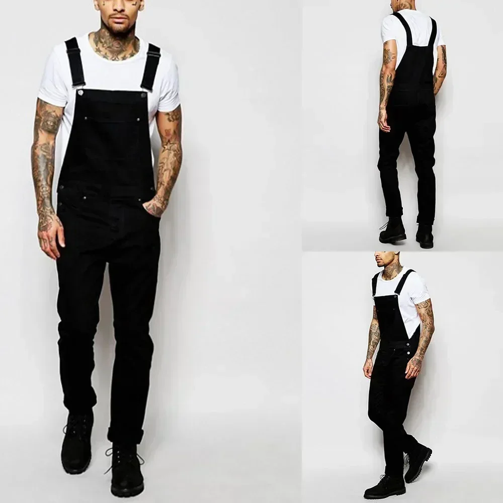 Men Jeans romper Ankle Pencil Pants Denim Overalls Pockets One Piece High Waist Slim Streetwear Solid Washing Patchwork jumpsuit
Men Jeans romper Ankle Pencil Pants Denim Overalls Pockets One Piece High Waist Slim Streetwear Solid Washing Patchwork jumpsuit