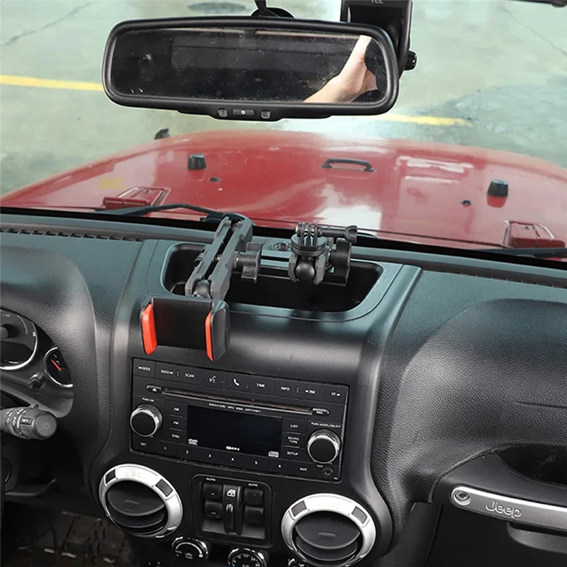 Reliable-Dash Phone Holder Camera Mount For Jeep Wrangler JK 2011-2017 Expansion Phone Stand Accessories
Reliable-Dash Phone Holder Camera Mount For Jeep Wrangler JK 2011-2017 Expansion Phone Stand Accessories