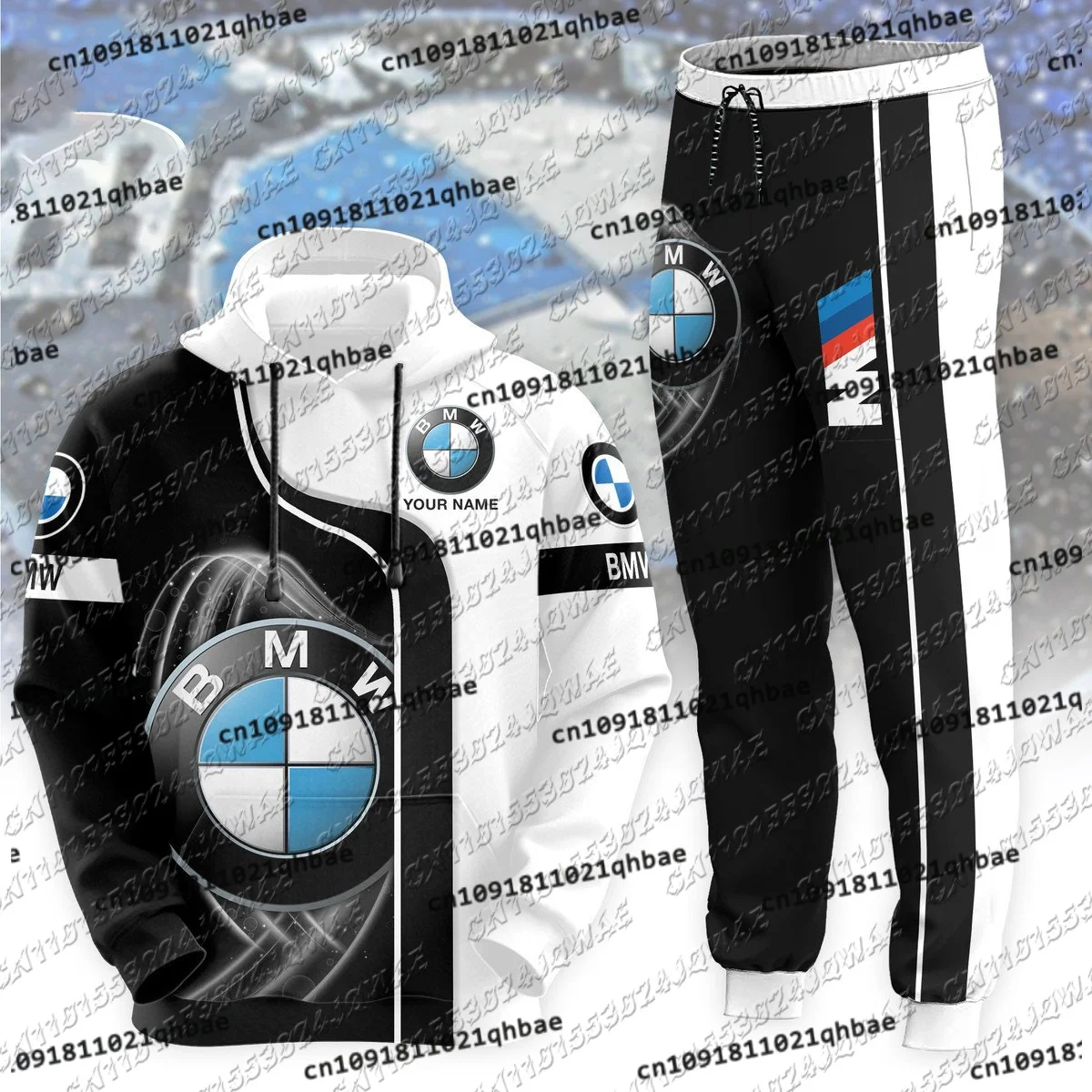 BMW Racing Sport Set Popular Kid/Adults Fashionable Casual Hoodie And Pants Set Men's And Women's Couple's Comfortable Clothing 
BMW Racing Sport Set Popular Kid/Adults Fashionable Casual Hoodie And Pants Set Men's And Women's Couple's Comfortable Clothing