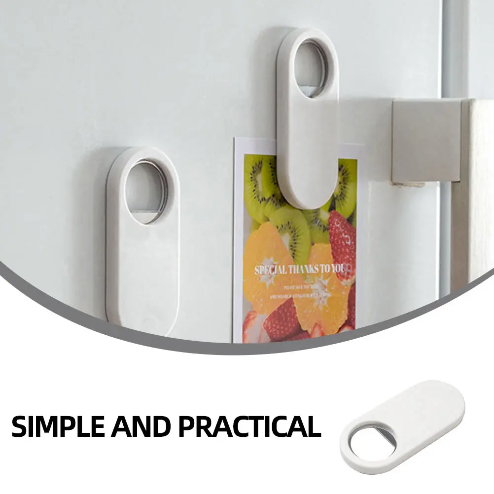 Bottle Opener Refrigerator Magnet Kitchen Gadget Beer Tool White Stainless Steel ABS Comfortable Grip Fall Resistant
Bottle Opener Refrigerator Magnet Kitchen Gadget Beer Tool White Stainless Steel ABS Comfortable Grip Fall Resistant