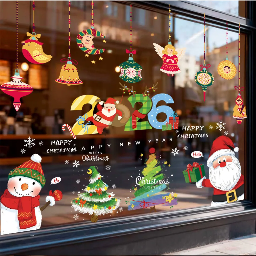 Christmas Stickers Peaceful Night Window Glass Decals Kindergarten Christmas Decorations Static Display Christmas Window
Christmas Stickers Peaceful Night Window Glass Decals Kindergarten Christmas Decorations Static Display Christmas Window