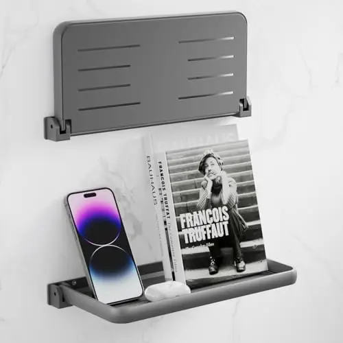 Safoner RV Aluminum Fold-Down Wall Shelf – Space-Saving Camper Storage (2-Pack)
Safoner RV Aluminum Fold-Down Wall Shelf – Space-Saving Camper Storage (2-Pack)