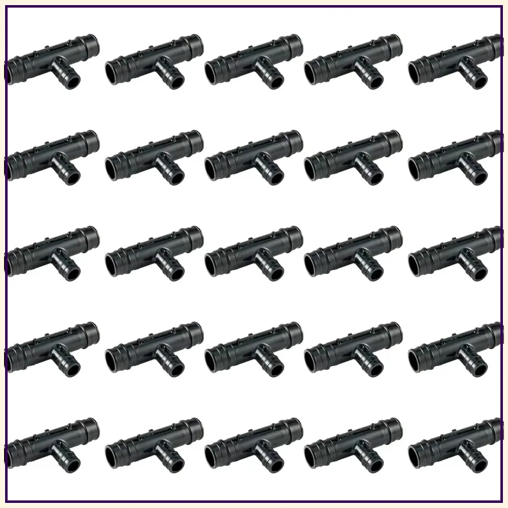 25-Pack PPSU Pex-A Expansion Fitting 3/4" x 3/4" x 1/2" Reducing Tee for PEX A Tubing, ASTM F1960
25-Pack PPSU Pex-A Expansion Fitting 3/4" x 3/4" x 1/2" Reducing Tee for PEX A Tubing, ASTM F1960