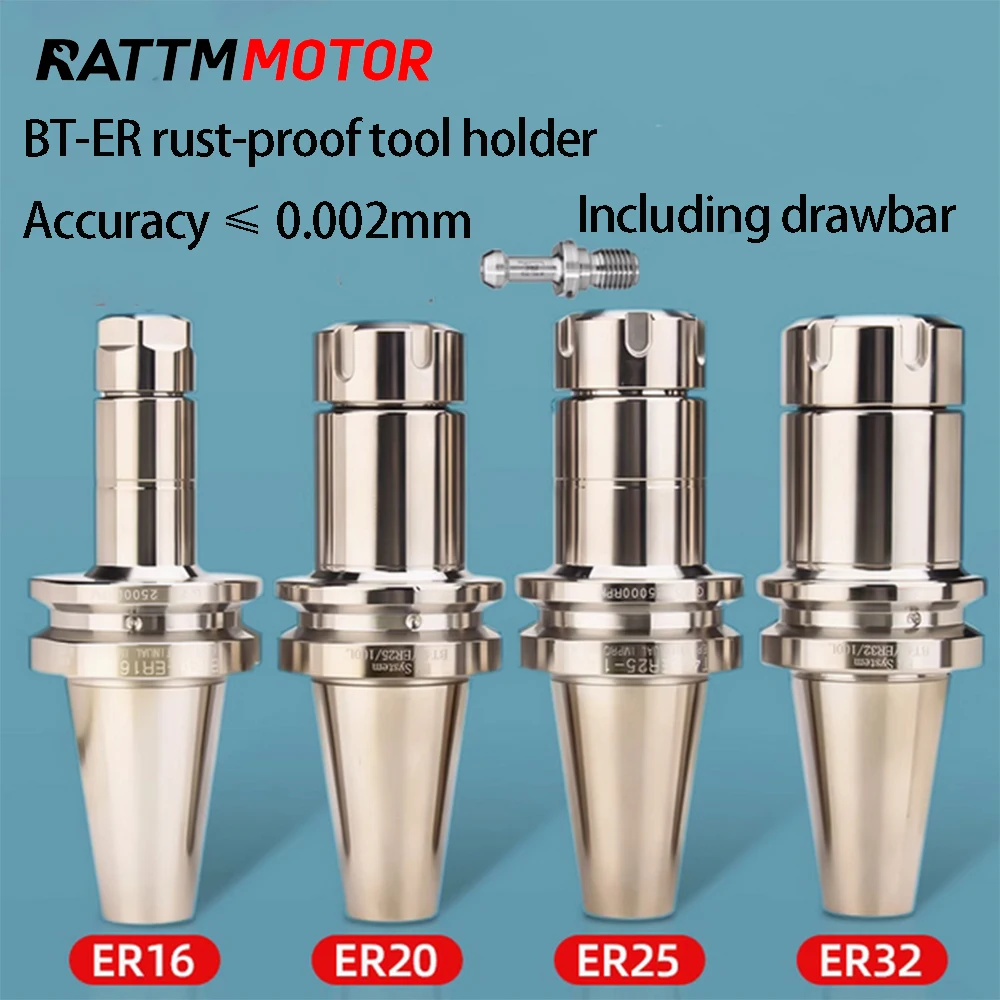 Держатели инструментов с ЧПУ Цанги BT40, BT30, BT50, ER ER32, ER25; Обрабатывающий центр с ЧПУ, высокоточные держатели инструментов, динамическая балансировка
Держатели инструментов с ЧПУ Цанги BT40, BT30, BT50, ER ER32, ER25; Обрабатывающий центр с ЧПУ, высокоточные держатели инструментов, динамическая балансировка