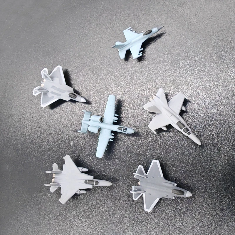 1Set 1/700 Scale F-15 F-16 F-18 F-22 F-35 A-10 Aircraft Model 3D Printed Classic Fighter Jet Series for Collection Decoration
1Set 1/700 Scale F-15 F-16 F-18 F-22 F-35 A-10 Aircraft Model 3D Printed Classic Fighter Jet Series for Collection Decoration