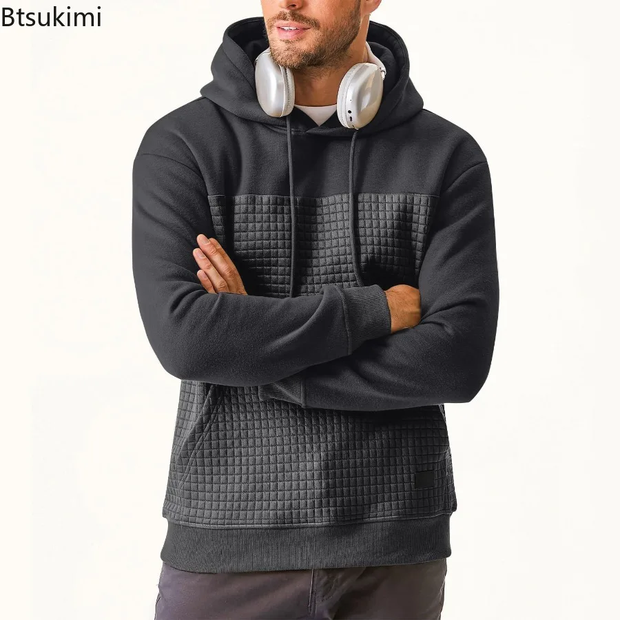New Men's Fashion Loose Color Matching Hoodies Autumn Winter Casual Breathable Long Sleeve Sweatshirt Street Outdoor Hooded Tops
New Men's Fashion Loose Color Matching Hoodies Autumn Winter Casual Breathable Long Sleeve Sweatshirt Street Outdoor Hooded Tops
