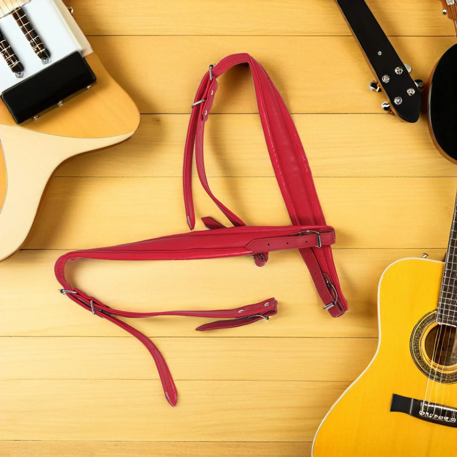 1Pair Accordion Shoulder Straps Waterproof Faux Adjustable Chest Belt Adult Musician Replacement for 16-120 Bass
1Pair Accordion Shoulder Straps Waterproof Faux Adjustable Chest Belt Adult Musician Replacement for 16-120 Bass