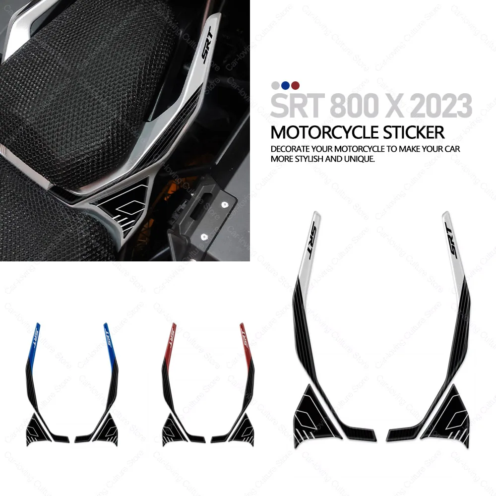 Для SRT 800 X SRT 800X 2023, 3D защитная наклейка из эпоксидной смолы, наклейки на задний подлокотник мотоцикла, защитная водонепроницаемая наклейка
Для SRT 800 X SRT 800X 2023, 3D защитная наклейка из эпоксидной смолы, наклейки на задний подлокотник мотоцикла, защитная водонепроницаемая наклейка