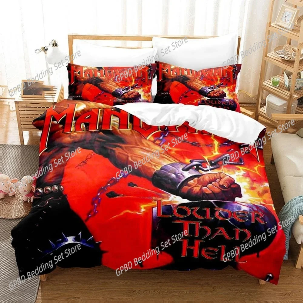3D Print Heavy Metal Band Manowar Bedding Set Duvet Cover Bed Set Quilt Cover Pillowcase Comforter king Queen Size Boys Adult
3D Print Heavy Metal Band Manowar Bedding Set Duvet Cover Bed Set Quilt Cover Pillowcase Comforter king Queen Size Boys Adult