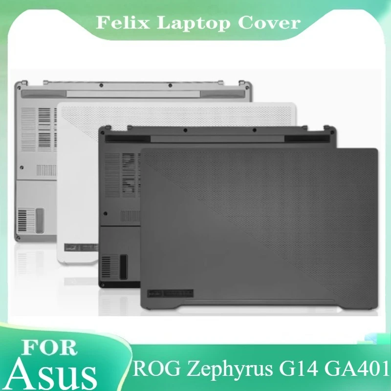 New Original For Asus ROG Zephyrus G14 GA401 Screen Back Cover Laptop LCD Back Cover Bottom Case A D Shell Gray White
New Original For Asus ROG Zephyrus G14 GA401 Screen Back Cover Laptop LCD Back Cover Bottom Case A D Shell Gray White