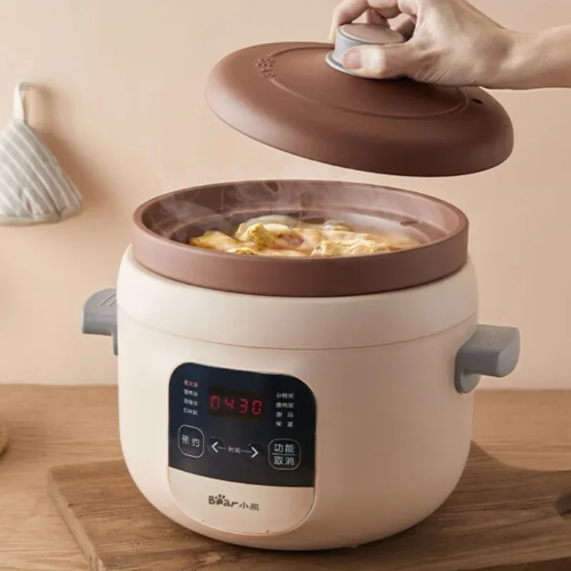 DDG-D30L3 3L Electric Stewpot Scheduled Timing Purple Clay Pot Soup Pot Porridge Pot Reservation Function 220V
DDG-D30L3 3L Electric Stewpot Scheduled Timing Purple Clay Pot Soup Pot Porridge Pot Reservation Function 220V