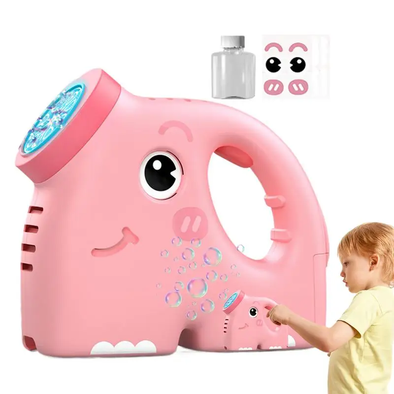 Handheld Bubble Machine Cute Elephant Bubble Blower Machine Bubble Blowing Toys Portable Fun Outdoor Toys Battery Powered For Bo
Handheld Bubble Machine Cute Elephant Bubble Blower Machine Bubble Blowing Toys Portable Fun Outdoor Toys Battery Powered For Bo