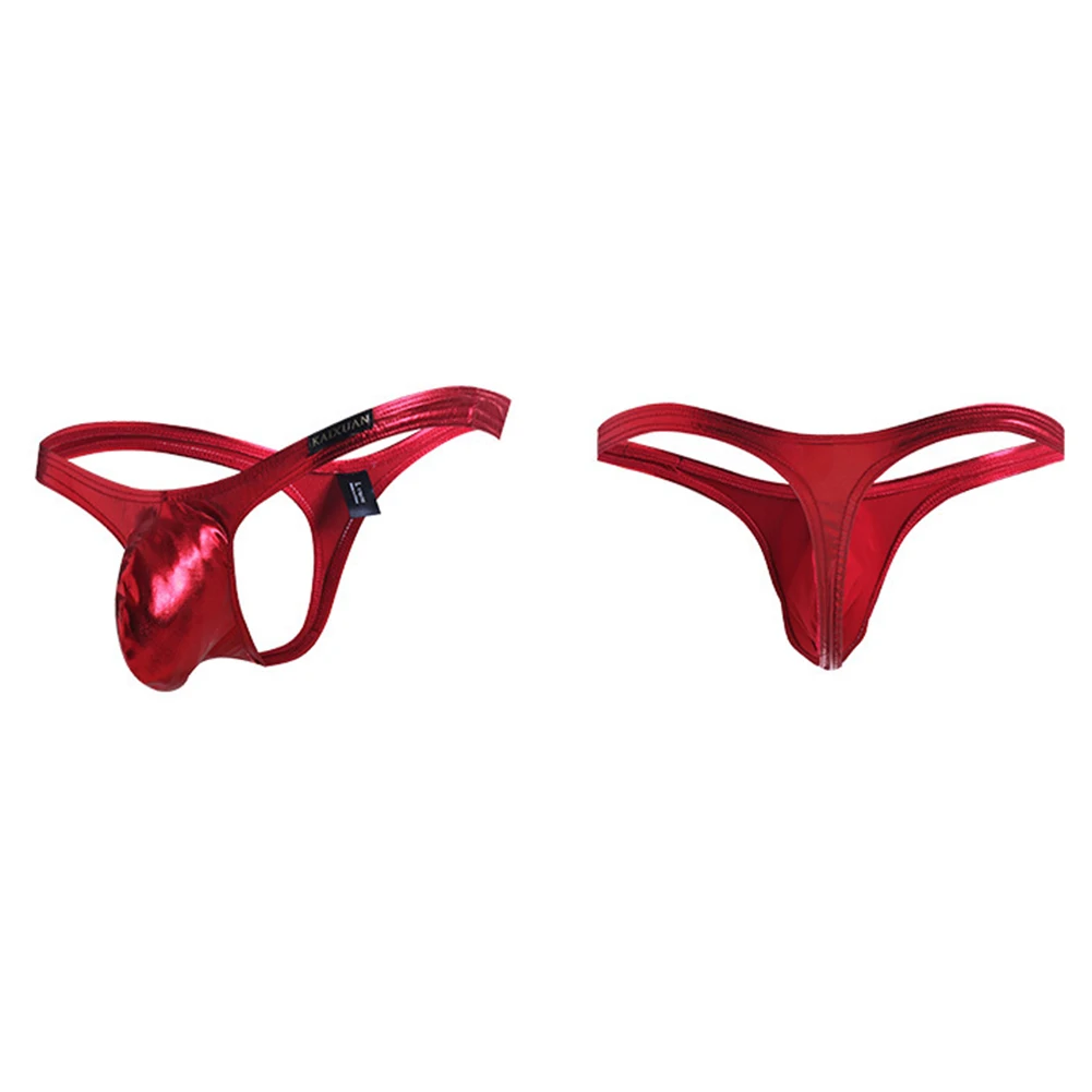 Faux Leather Panties Sexy Bikini Men Low Waist Breathable Pouch Underwear Underpants Thong T-back Sissy G-String
Faux Leather Panties Sexy Bikini Men Low Waist Breathable Pouch Underwear Underpants Thong T-back Sissy G-String