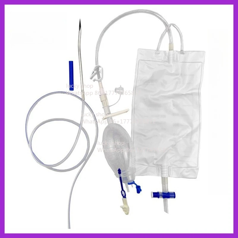 Disposable Puncture Negative Pressure Drainage Device Surgical Drainage Catheter Set Tube Needle Silicone Drainage Ball
Disposable Puncture Negative Pressure Drainage Device Surgical Drainage Catheter Set Tube Needle Silicone Drainage Ball